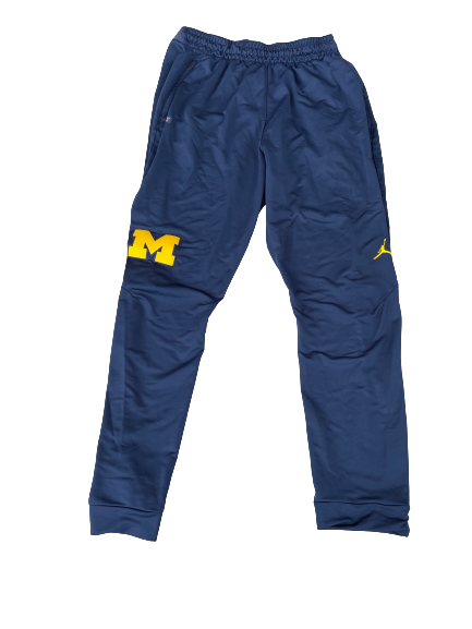 Peter Bush Michigan Football Sweatpants (Received from Greg Robinson)(Size XL)
