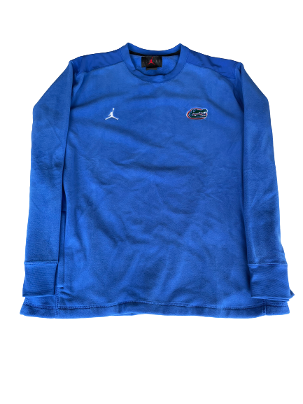 Clifford Taylor Florida Football Team Issued Crew Neck Sweatshirt (Size XL)