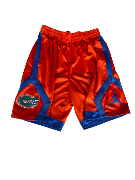Clifford Taylor Florida Football Team Issued Workout Shorts (Size L)