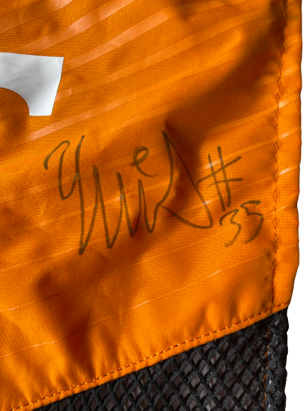 Yves Pons Tennessee Basketball SIGNED Draw-String Bag