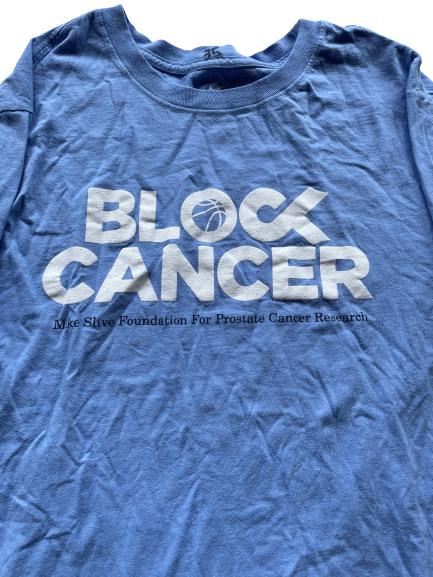 Yves Pons Tennessee Basketball "Block Cancer" Pre-Game Shooting Shirt (Size XL)