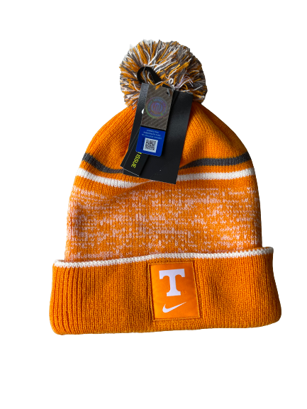 Yves Pons Tennessee Basketball Team Issued Winter Hat