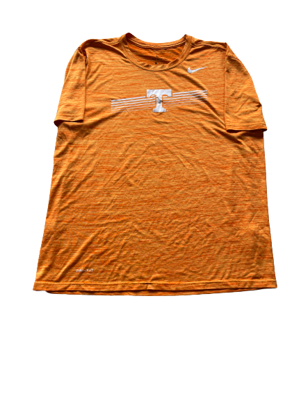 Yves Pons Tennessee Basketball Team Issued Workout Shirt (Size XL)