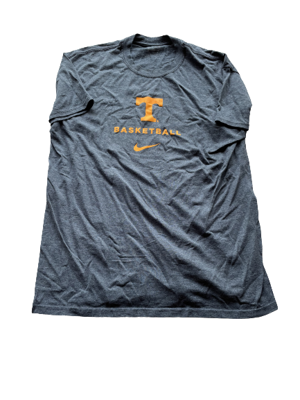 Yves Pons Tennessee Basketball Team Issued Workout Shirt (Size L)