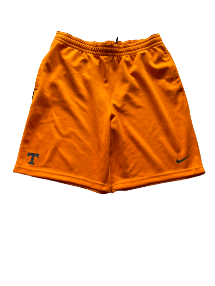 Yves Pons Tennessee Basketball Team Issued Workout Shorts (Size XL)