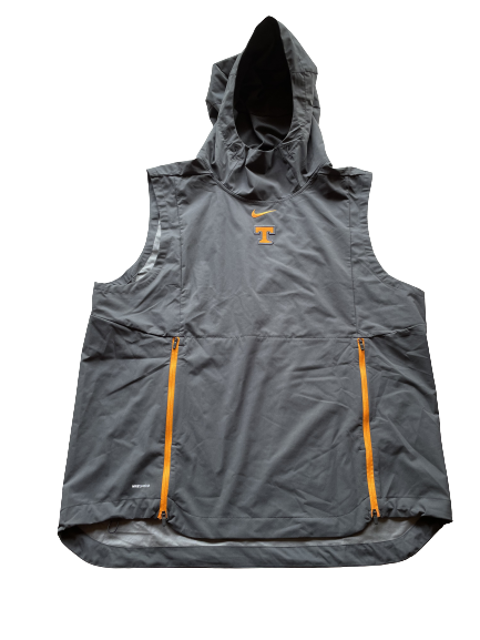 Yves Pons Tennessee Basketball Team Issued Sleeveless Hoodie (Size XL)