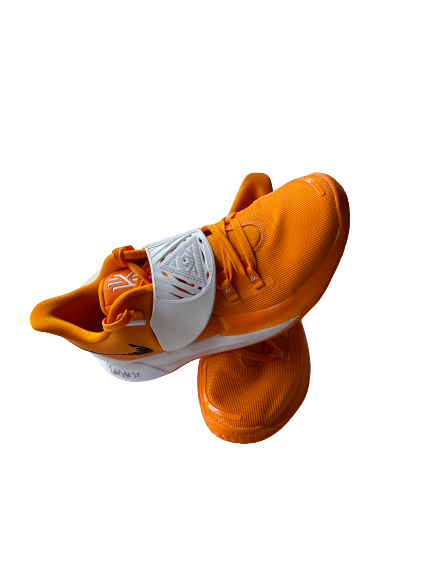 Yves Pons Tennessee Basketball SIGNED Team Exclusive Kyrie Irving Shoes (Size 13.5)