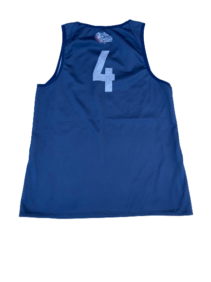 LeeAnne Wirth Gonzaga Basketball Player Exclusive Reversible Practice Jersey (Size M)