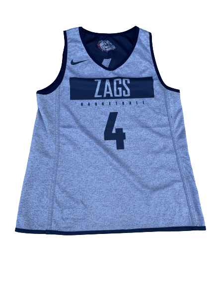 LeeAnne Wirth Gonzaga Basketball Player Exclusive Reversible Practice Jersey (Size M)