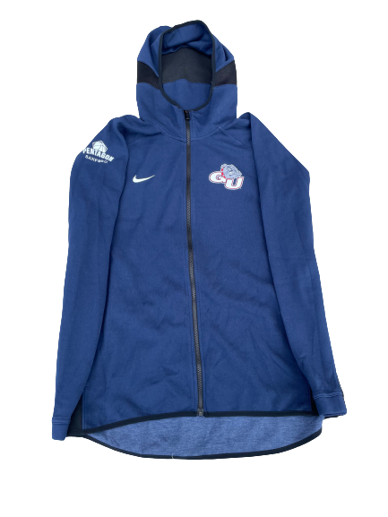Gonzaga Basketball Team Issued Zip Up Jacket (Size L)