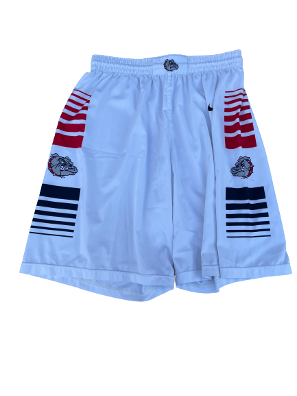 Gonzaga Basketball Game Worn Shorts (Size L)