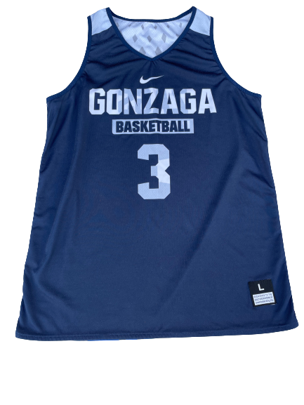 Jenn Wirth Gonzaga Basketball Player Exclusive Reversible Practice Jersey (Size L)