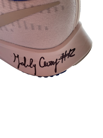 Gabby Curry Kentucky Volleyball SIGNED Shoes