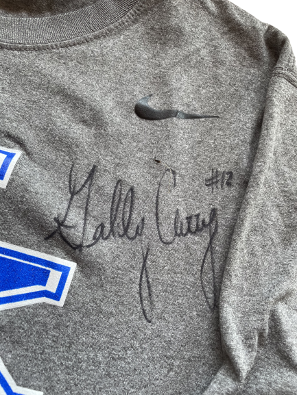 Gabby Curry Kentucky Volleyball SIGNED Workout Shirt