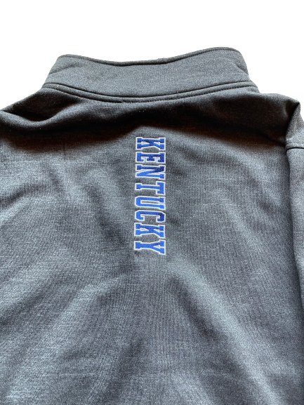 Gabby Curry Kentucky Volleyball Team Issued Zip Up Jacket (Size 2XL)