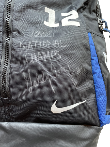 Gabby Curry Kentucky Volleyball SIGNED Player Exclusive Backpack