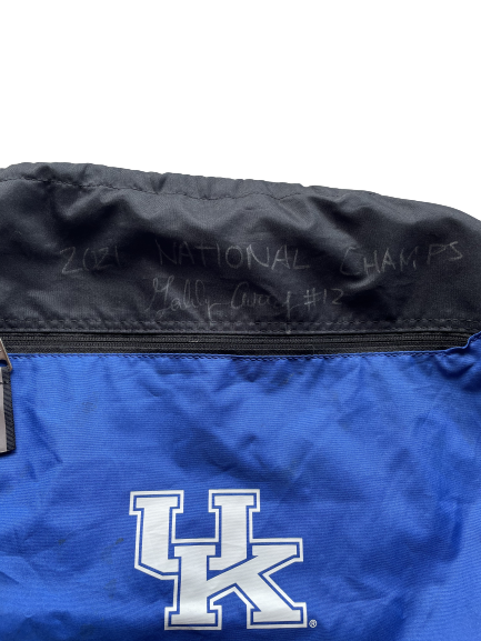 Gabby Curry Kentucky Volleyball SIGNED Drawstring Bag