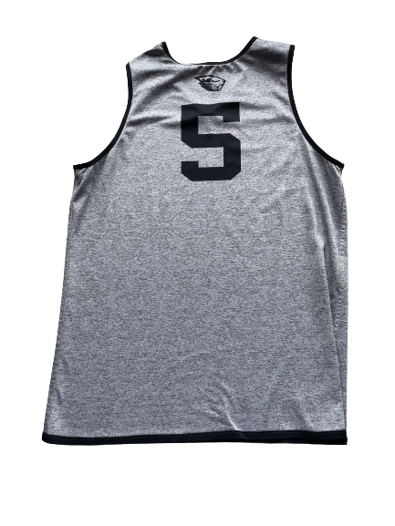 Ethan Thompson Oregon State Basketball Player Exclusive Reversible Practice Jersey (Size L)