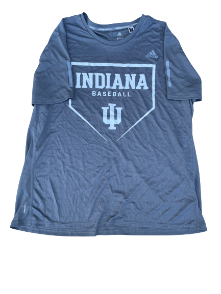Scotty Bradley Indiana Baseball Team Issued Workout Shirt (Size XL)