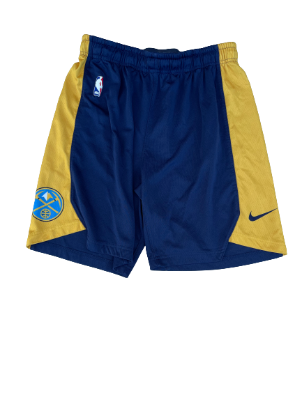 Charles Matthews Denver Nuggets Team Issued Workout Shorts (Size L)