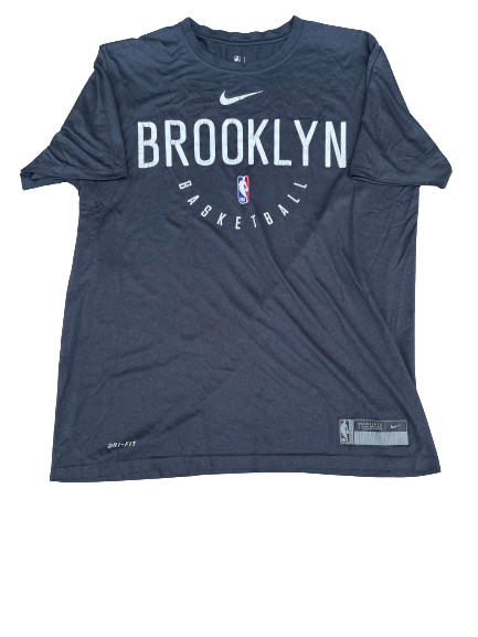 Charles Matthews Brooklyn Nets Team Issued Workout Shirt (Size L)