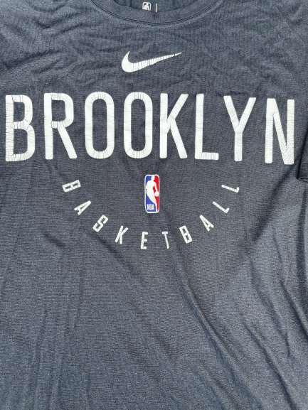 Charles Matthews Brooklyn Nets Team Issued Workout Shirt (Size L)