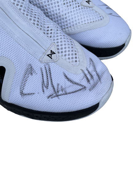 Charles Matthews Cleveland Cavaliers SIGNED Practice Worn Shoes (Size 14)