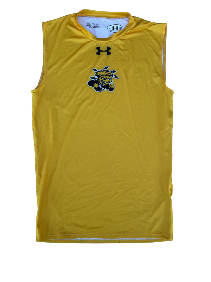 Jacob Herrs Wichita State Basketball Team Issued Workout Tank (Size XL)