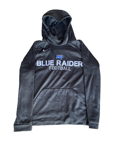 Khalil Brooks Middle Tennessee State Football Team Issued Sweatshirt (Size L)
