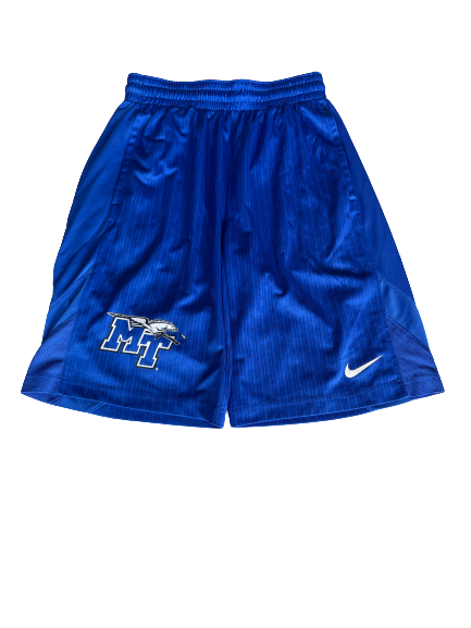 Khalil Brooks Middle Tennessee State Football Team Issued Workout Shorts (Size M)