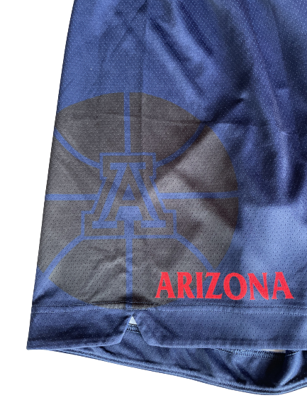 Kadeem Allen Arizona Basketball Official Player Exclusive Practice Shorts (Size 2XL)