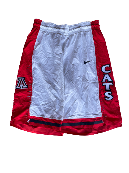 Kadeem Allen Arizona Basketball 2015-2016 (JUNIOR SEASON) Game Worn Shorts (Size 38)