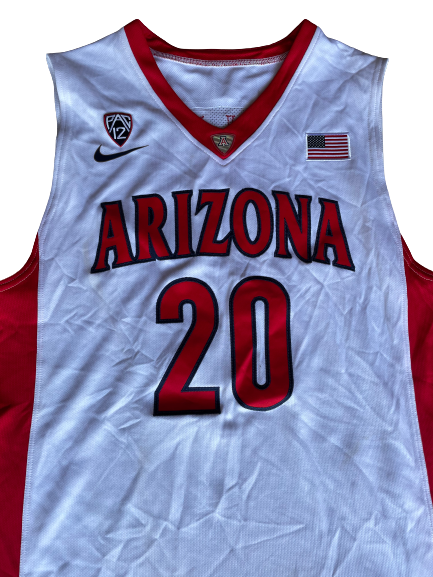Kadeem Allen Arizona Basketball 2014-2015 Official Game Issued Jersey (Size 52)