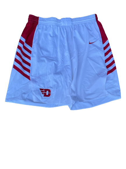 Jordy Tshimanga Dayton Basketball Game Worn Shorts (Size XL)