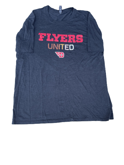 Jordy Tshimanga Dayton Basketball Team Issued Workout Shirt (Size XL)