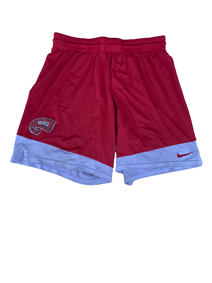 Charles Bassey Western Kentucky Basketball Team Issued Workout Shorts (Size XL)