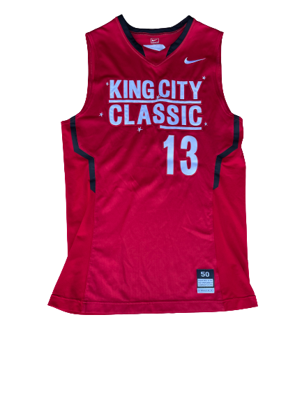 Nick Johnson LeBron James King City Classic Worn Jersey (Size 50)