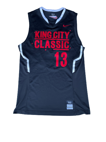 Nick Johnson LeBron James King City Classic Worn Jersey (Size 50)