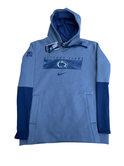 Taylor Nussbaum Penn State Basketball Team Exclusive Sweatshirt with Number (Size L)