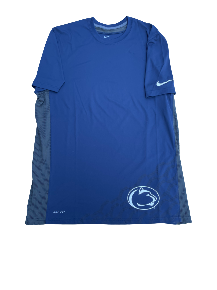 Taylor Nussbaum Penn State Basketball Team Issued Workout Shirt (Size L)