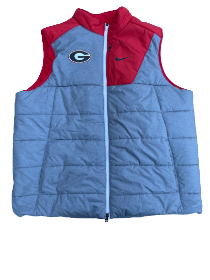 Jonathan Ledbetter Georgia Football Team Issued Vest (Size 2XL)