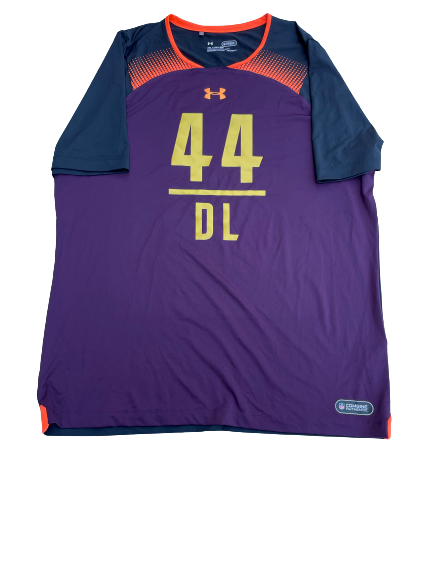 Jonathan Ledbetter NFL Combine Workout Shirt (Size 2XL)