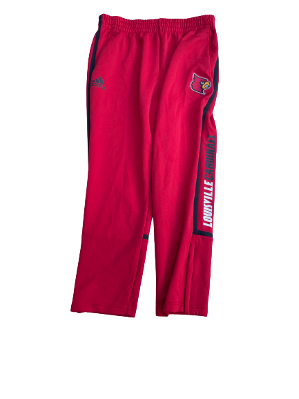 Carlik Jones Louisville Basketball Team Issued Sweatpants (Size L)