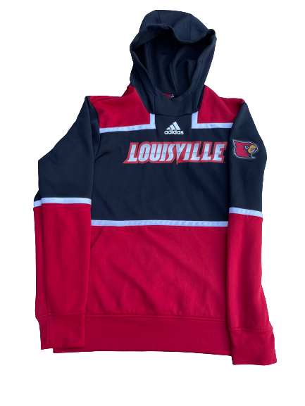 Carlik Jones Louisville Basketball Team Issued Sweatshirt (Size L)