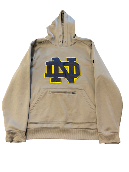Mikayla Vaughn Notre Dame Basketball Team Issued Sweatshirt (Size L)
