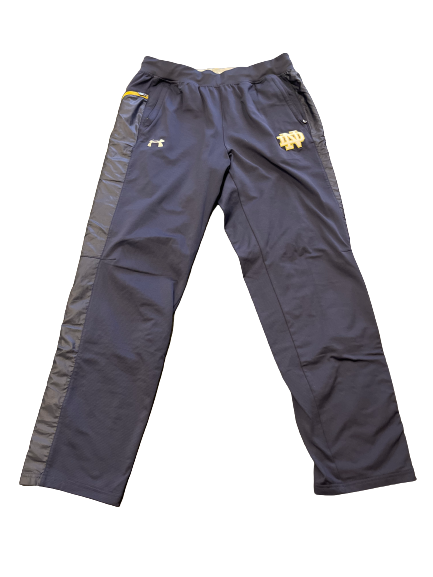 Mikayla Vaughn Notre Dame Basketball Team Issued Sweatpants (Size L)