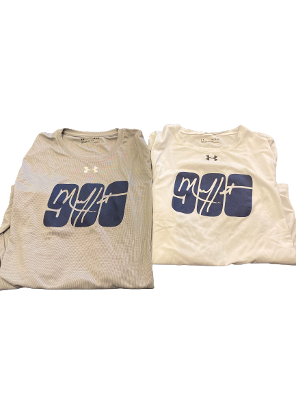 Mikayla Vaughn Notre Dame Basketball Team Exclusive Set of 2 Muffet 900 Win Shirts