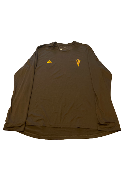 Nick Cheema Arizona State Baseball Team Issued Long Sleeve Workout Shirt (Size XL)
