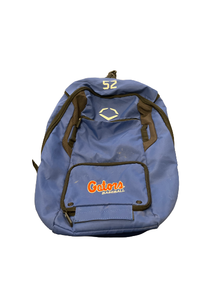 Kirby McMullen Florida Baseball Player Exclusive EvoShield Backpack with Number