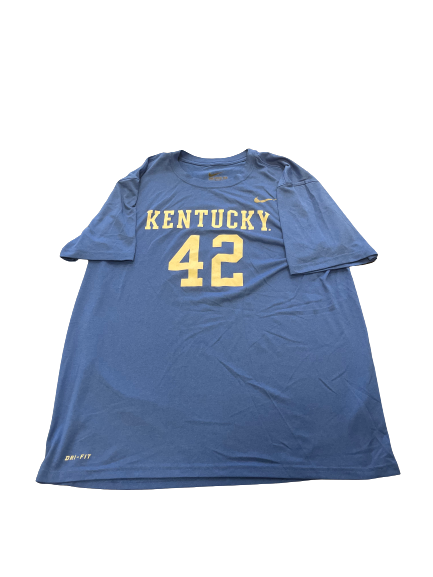Jaren Shelby Kentucky Baseball Workout Shirt (Size L)